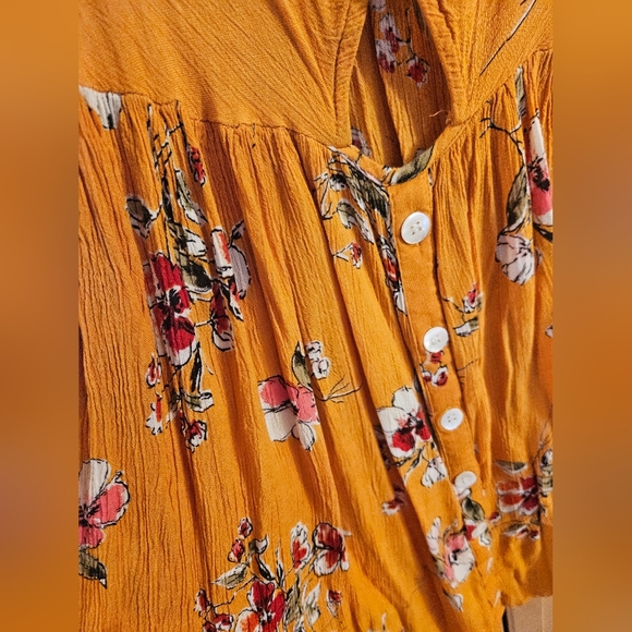 Patrons of peace deep v neck dress - Picture 2 of 2